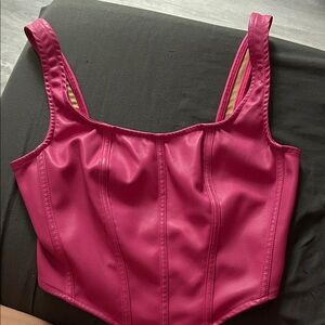 Sincerely Jules Pink Crop Top